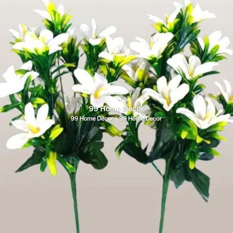White lily bunch