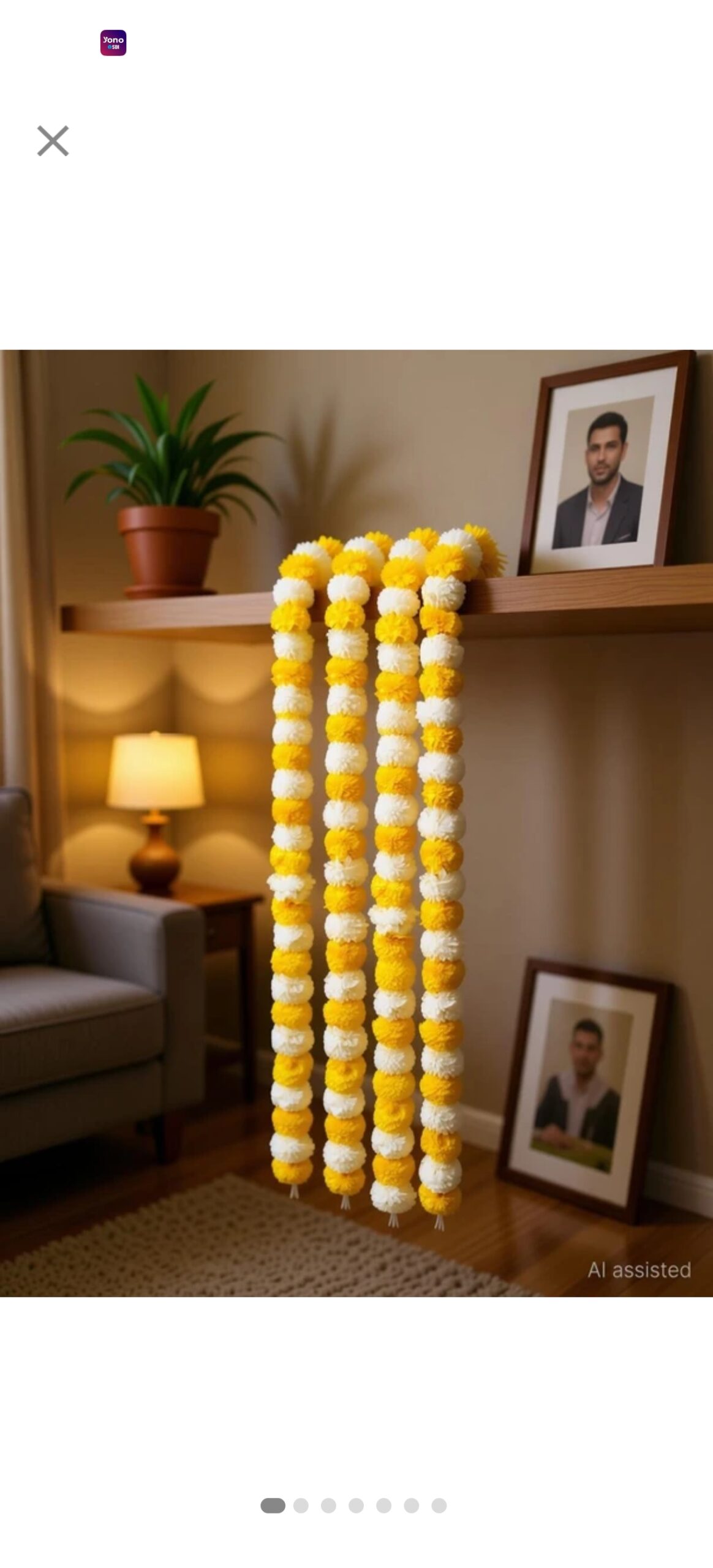 Artificial Yellow-White Genda
